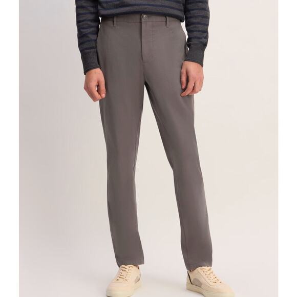 NWT Everlane The Slim Performance Chino | Uniform In Gray Size 28x30 - Picture 1 of 7